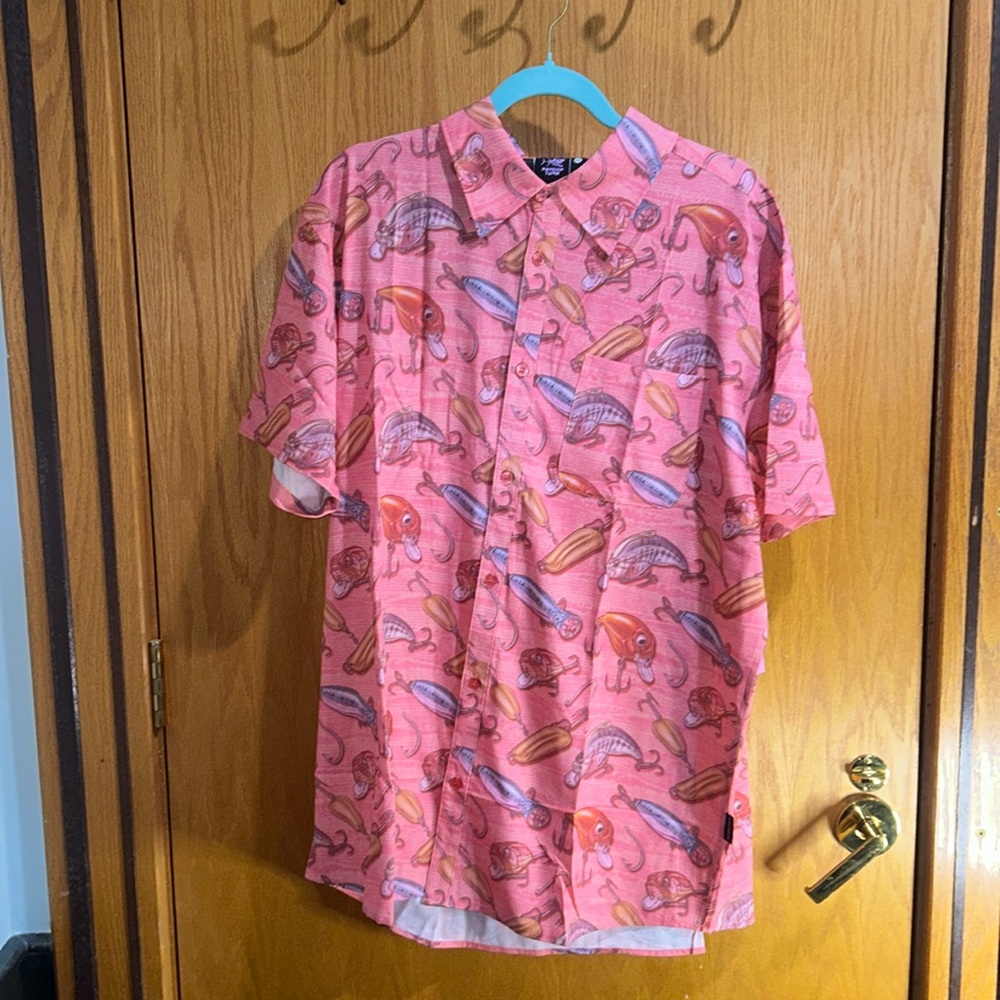 Psycho Tuna Men's XXL Lure Master Short Sleeve Shirt